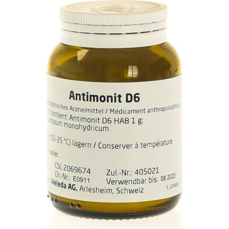 Weleda Antimonit Trit D 6 50 г
