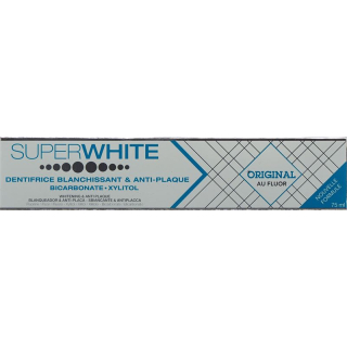 Super White Original Toothpaste Tb 75ml