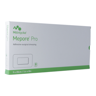 Mepore pro wound dressing 20x9cm wound pad 14x4.5cm sterile 10 pcs