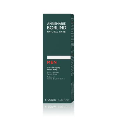 Börlind men 2 in 1 reinigende face and body ចំណុះ 200ml