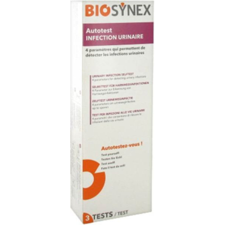 BIOSYNEX Selbsttest Harnwegsinfektionen - Urine Test Strips