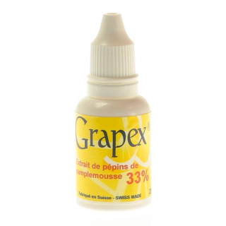 Grapex ekstrakt grenivkinih pečk tekoči 33% bio 20 ml