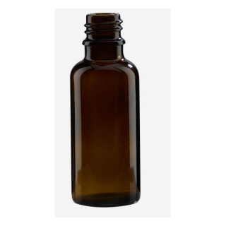 HEIDAK dropper bottles 50ml amber glass. in hygiene pack 114 pcs