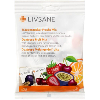 Livsane Glucose Fruit Mix Btl 28 pcs