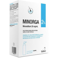 Minorga Lös 2% 3 Fl 60 ml