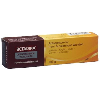 BETADINA disinfecting wound ointment 10 mg/g Tb 100 g