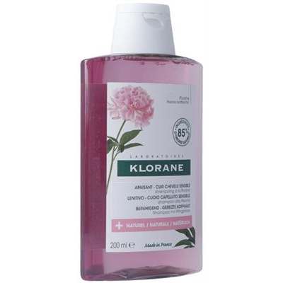 Klorane pfingstrose bio shampoo tube 200 ml