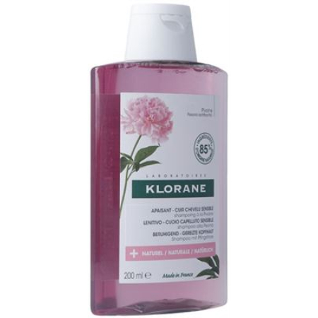 Klorane Pfingstrose Bio šampón Tb 200 ml