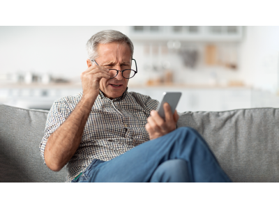 Prevención de problemas de visión relacionados con la edad con vitaminas de apoyo para los ojos