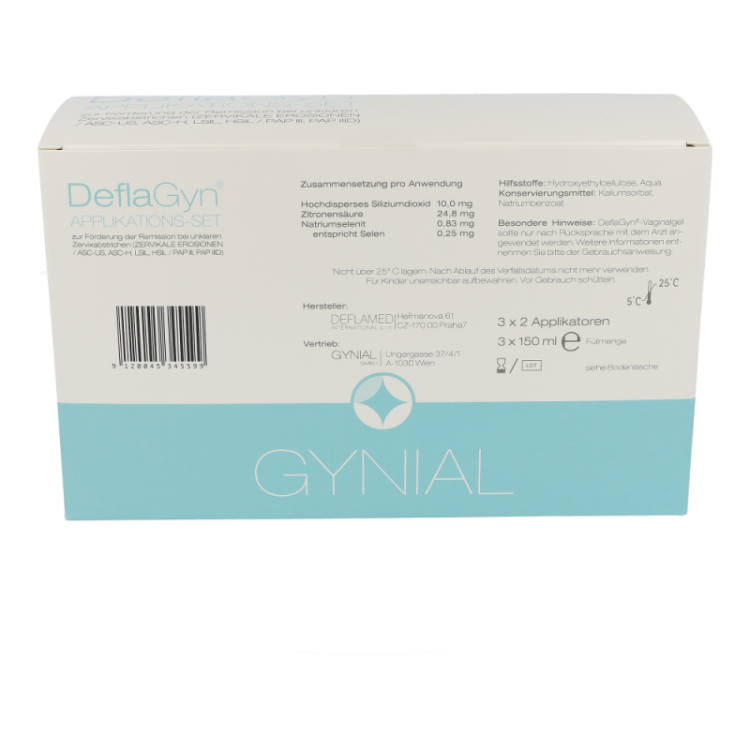 DeflaGyn Vaginal Gel (3 x 28 application) 3 x 150 ml