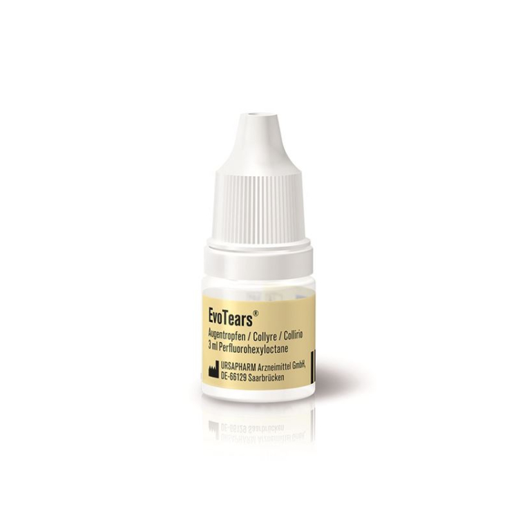 EvoTears eye drops dropper bottle 3 ml