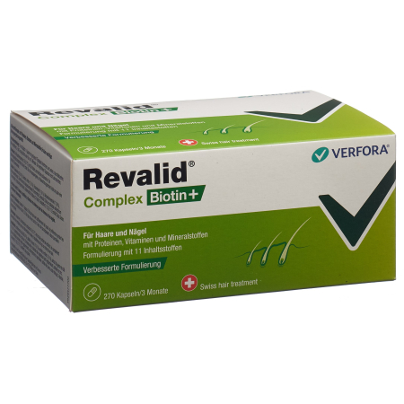 Revalid Complex Biotin+ 270 כמוסות