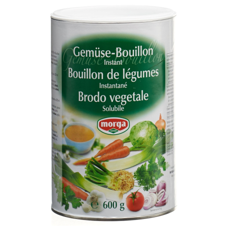 MORGA Vegetable Bouillon inst Ds 600 g