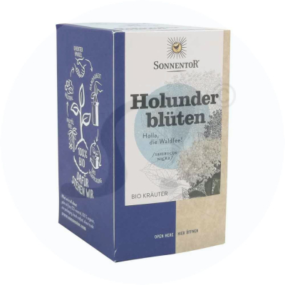 Sonnentor Elderflower Tea Bag 18 pcs