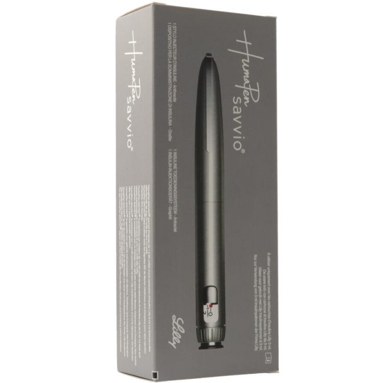 HumaPen Savvio Pen for insulin injections graphite