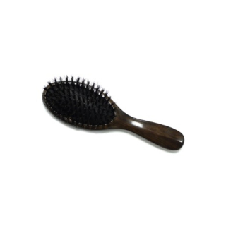 Herba hairbrush oiled wild boar/nylon bristles oval beech wood