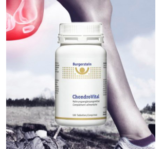 Burgerstein ChondroVital para uma mobilidade articular ideal.