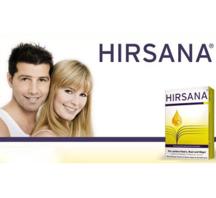 Promoção de beleza e saúde com óleo de painço ouro Hirsana.