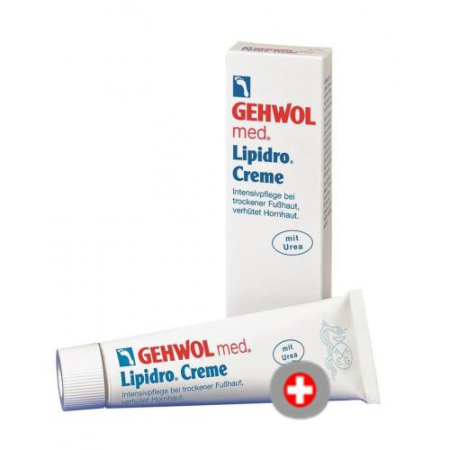 Gehwol med Lipidro creme com 10% Ureia 75 ml