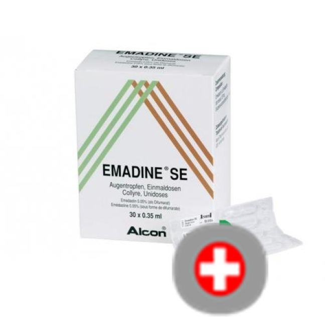 Emadine SE Gtt Opht 30 Monodos 0.35 ml