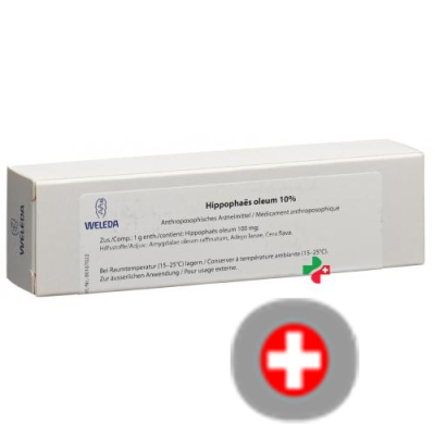 Weleda hippophaes мазь олеум 10% 25 г