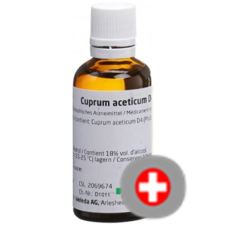 Weleda cuprum aceticum dil d 4 50 ml