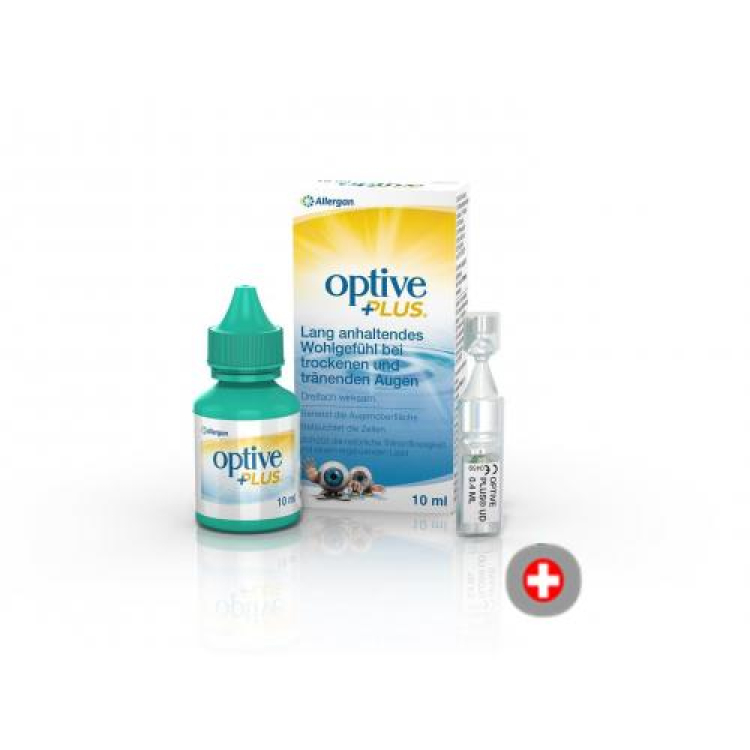 Očné kvapky Optive Plus Fl 10 ml