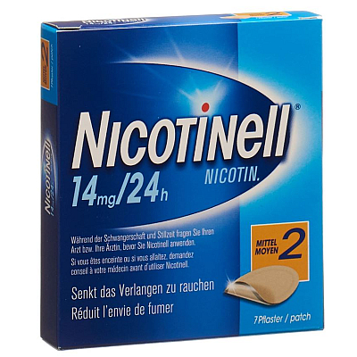 NICOTINELL 2 mittel Matrixpfl 14 mg/24h