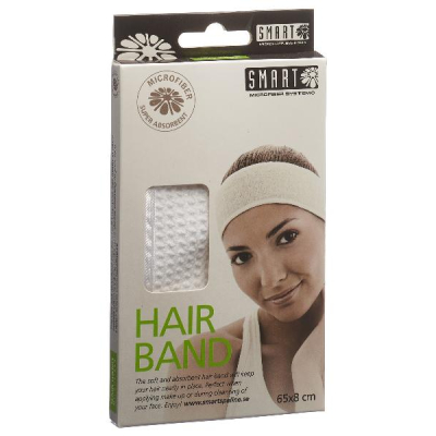 نظام الألياف الدقيقة الذكية Hairband White