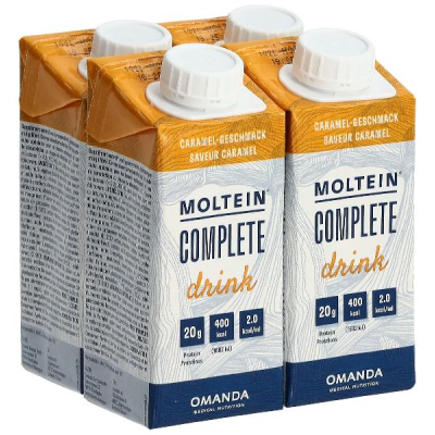 Moltein Complete Drink Caramel 4 Tetra 200 ml Moltein Complete Drink Caramel 4 Tetra 200 ml