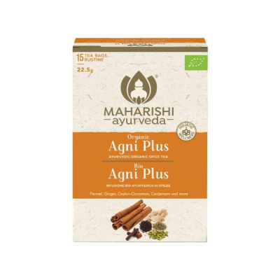 Maharishi ajurweda agni plus herbata przyprawowa Organiczne 15 szt.