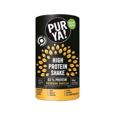 Purya! Vegansk høye proteinshake vanilje organisk bag 500 g Purya! Vegansk høye proteinshake vanilje organisk bag 500 g