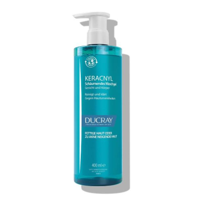 „Ducray Keracnyl“ valymo gelis TB 400 ml