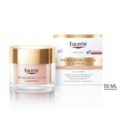 EUCERIN HYALURON-FILL+ELAST Day Rose SPF30 50 ml EUCERIN HYALURON-FILL+ELAST Day Rose SPF30 50 ml