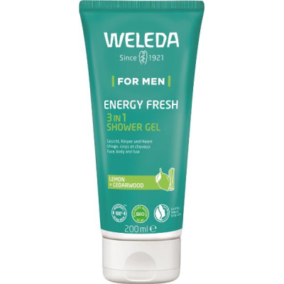 Weleda для мужчин 3in1 Gel Gel Energy Fresh 200 мл