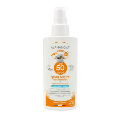 Alphanova BB Sun Spray Milk Organic SPF50 + 125 g Alphanova BB Sun Spray Milk Organic SPF50 + 125 g