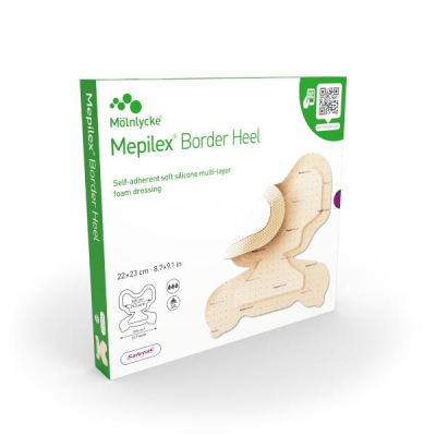 Mepilex Border Heel 22x23cm (جديد) 6 أجزاء