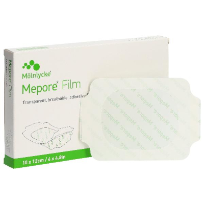 MEPORE FILM Film Dressing 10x12cm new 10 pcs