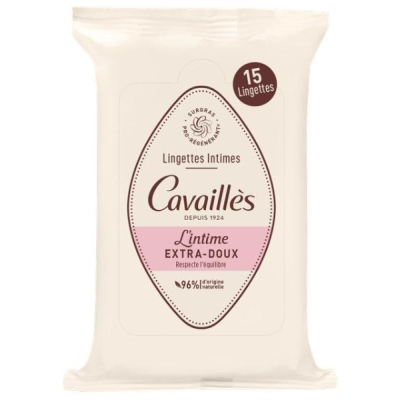 Roge cavailles интимни кърпи допълнителни нежни n 15 pcs