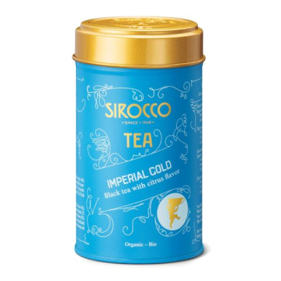 Sirocco Tea Tin متوسطة الإمبراطورية الذهب DS 80 جم