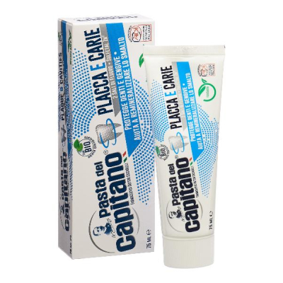 Makaron Del Capitano Plaque and próchnica pasta do zębów 75 ml
