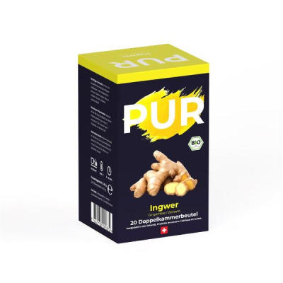 Sacchetti di tè allo zenzero puro 20 pezzi