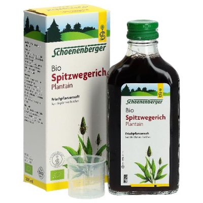 Schoenenberger Spitzwegフレッシュプラントジュースオーガニック200 ml