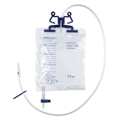 GHC CAREFLOW Urine Bag 2l 110cm st Drainage RLV Holder