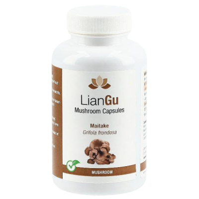 Cápsulas de hongos Liangu Maitake DS 120 PCS