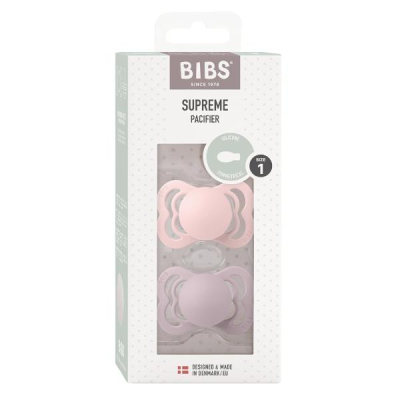 BIBS Silicone Symmetrical 0-6m blos dus lil 2 pcs