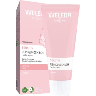 Weleda mandelfølsom rensning af mælk TB 75 ml Weleda mandelfølsom rensning af mælk TB 75 ml