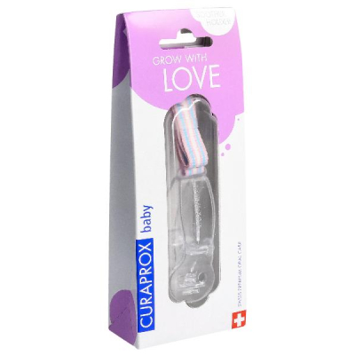 Pemegang Potok Curaprox Transparan