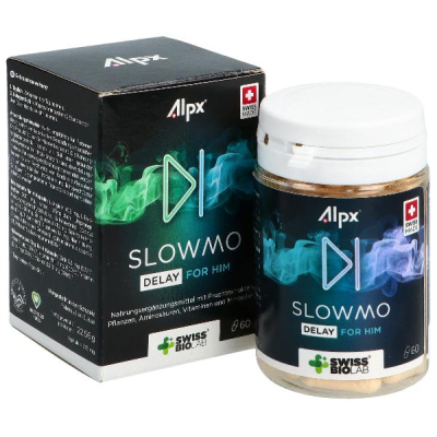 ALPX SLOWMO Capsules Ds 60 Pieces