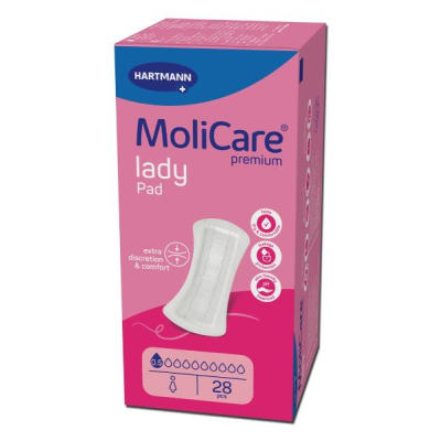 Molicare Premium Lady Pad 0,5 gotas 28 PCs